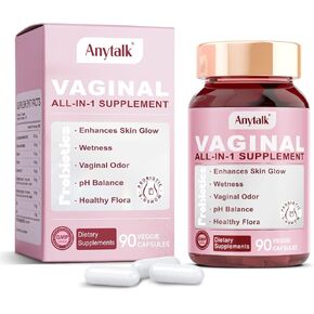 البروبيوتيك المهبلي للنساء لتوازن درجة الحموضة مع مزيج بروبيوتيك اكتوباكيللوس لتعزيز رائحة المهبل الصحية، والنباتات المهبلية - بروبيوتيك للصحة المهبلية للنساء 90 عددًا in Kuwait
