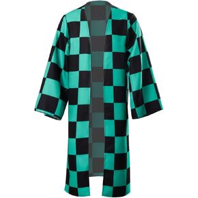 Men Cosplay Costume Kimono Robe Cape Cloak Role Play Halloween Party Outfit in Saudi Arabia