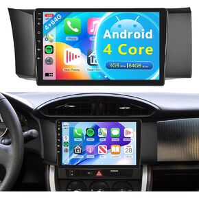 4G+64G for Toyota GT86 / Subaru BRZ 2012-2016, Rimoody Android 13 Car Stereo Radio Wireless Carplay Andorid auto 9'' HD Touchscreen Mirror Link GPS Navigation WiFi BT FM/RDS EQ-32 SWC Backup Camera in Saudi Arabia