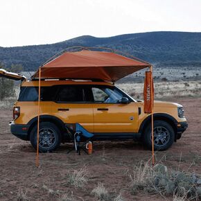 MoonShade XL Portable Awning, Large 12' x 9' Shade Coverage, Lightweight Canopy for Trucks SUVs Vans Campers and Larger Setups (Shadow Blue XL) in Saudi Arabia