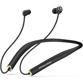 سماعات رأس بوتوث سماعات الأذن اللاسلكية سماعات العنق مع ميكروفون لإلغاء سماعات الرأس اللاسلكية 400 ساعة في وضع الاستعداد للرياضة in Kuwait