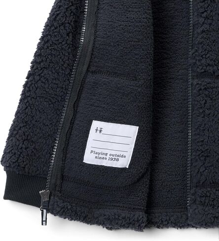 Columbia Youth Rugged Ridge II Sherpa Full Zip, Black, 4T in Saudi Arabia