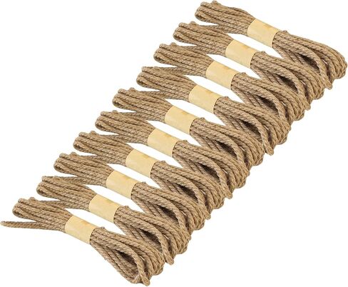 CleverDelights 5mm Natural Jute Rope - 15 Feet - Extra Thick Heavy Duty Twine in Kuwait