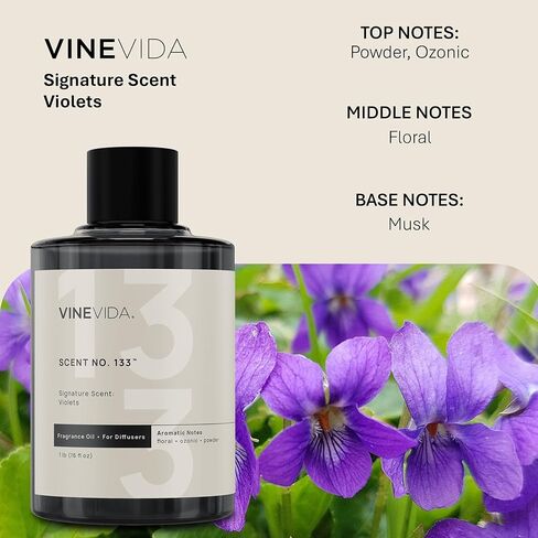 VINEVIDA [4 أوقية] مستوحاة من: Lime Basil Mandarin؛ إعادة تعبئة زيت الناشر | زيت ناشر رائحة ممتاز للمنزل | عطر غير سام in Kuwait