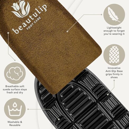 Heel Cups for Heel Pain Relief, 1/2'' Leg Length Discrepency Heel Lift Inserts, Plantar Fasciitis Heel Cushion Inserts (Size M (Women's 4-9 | Men's 5.5-8)) in Saudi Arabia