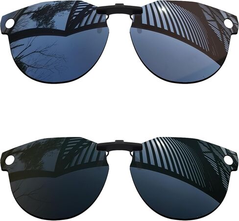 زوجان من العدسات المستقطبة للحماية من الأشعة فوق البنفسجية لنظارة Oakley Meta HSTN OW8002 بإطار 51 ملم - أسود صلب + تيتانيوم in Saudi Arabia