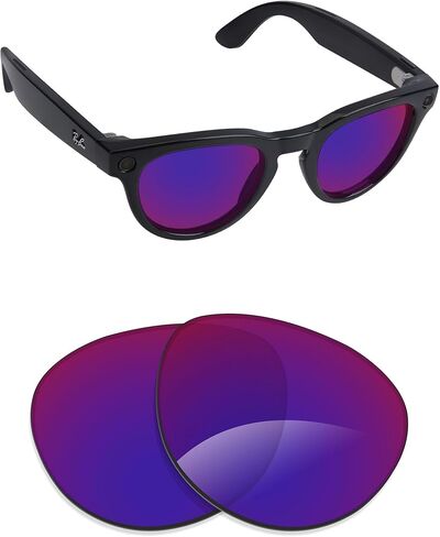 Alphax Polarized Replacement Lenses for Ray-Ban Headliner RW4013 50mm (Gen2) Sunglasse - Options in Saudi Arabia