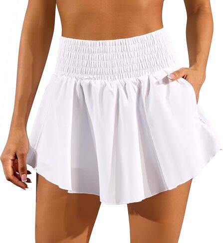 ATTRACO Golf Skorts Skirts for Women with Shorts Pockets Tennis Skirt High Waisted Athletic Skorts in Kuwait
