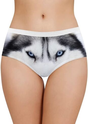 Dellukee Sexy Underwear for Women Soft Hipster Panties Stretch Breathable Bikini Lace Boxer Briefs in Saudi Arabia