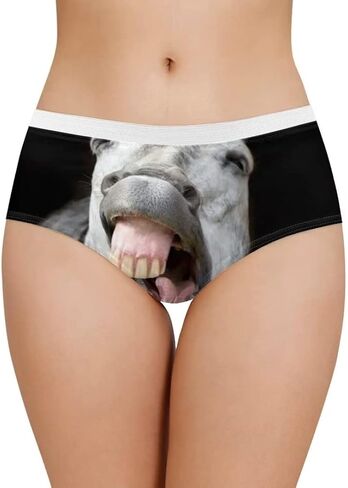 Dellukee Sexy Underwear for Women Soft Hipster Panties Stretch Breathable Bikini Lace Boxer Briefs in Saudi Arabia