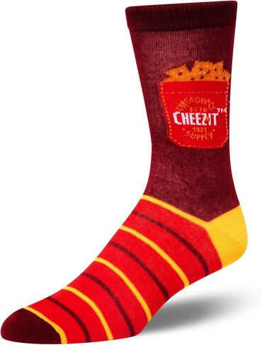 مجموعة علبة هدايا مكونة من 2 من جوارب Odd Sox - مشروب طعام ممتع قابل للتجميع - مزيج من القماش المريح - عيد ميلاد مثالي للعطلات in Kuwait