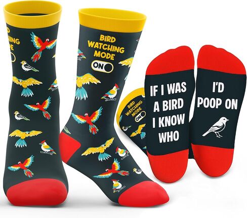 ZAGKOO Funny Socks for Women, Men - Christmas Novelty Gag Gift for Survivors, Patients, Donkey, Butterfly, Llama, Bird Lovers in Saudi Arabia
