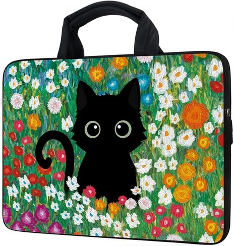 12Inch Laptop Sleeve Carrying Bag Protective Case Neoprene Sleeve Tote Tablet Cover Notebook Briefcase Bag with Handle (Unicorn,12") in Kuwait