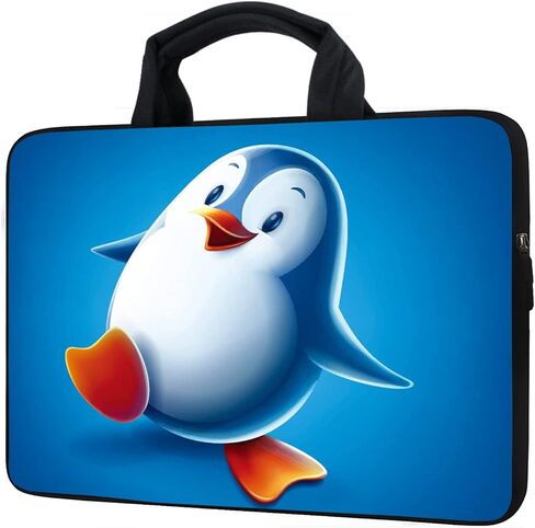 12Inch Laptop Sleeve Carrying Bag Protective Case Neoprene Sleeve Tote Tablet Cover Notebook Briefcase Bag with Handle (Unicorn,12") in Kuwait