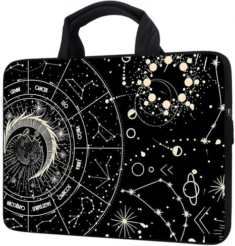 12Inch Laptop Sleeve Carrying Bag Protective Case Neoprene Sleeve Tote Tablet Cover Notebook Briefcase Bag with Handle (Unicorn,12") in Kuwait