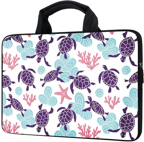 12Inch Laptop Sleeve Carrying Bag Protective Case Neoprene Sleeve Tote Tablet Cover Notebook Briefcase Bag with Handle (Unicorn,12") in Kuwait