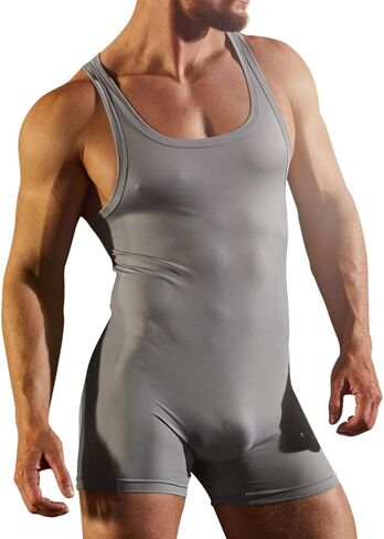 palglg Mens Sports Singlet & Active Tank Tops One Piece Workout Singlet/Lightweight/Quick-Dry/for Yoga,Training,Bodybuilding in Saudi Arabia