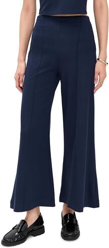 RIPLEY RADER Women's Ponte Knit Cropped Wide Leg Pants in Saudi Arabia