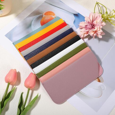 44 PCS Soft Sunglasses Cases Leather Sunglasses Pouch Slim Glasses Case Multicolor Portable Glasse Cases Travel Sunglass Case for Men Women Storing All Kinds of Glasses in Saudi Arabia