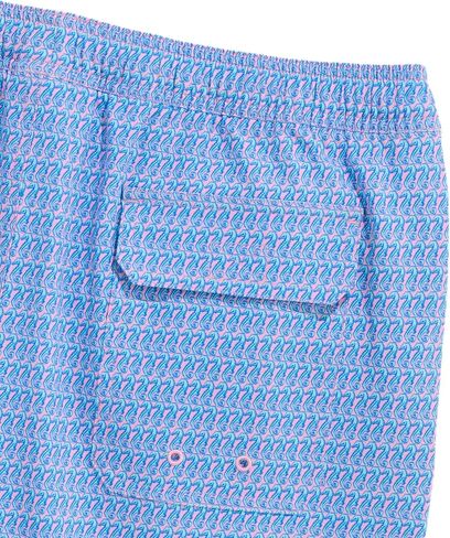 vineyard vines 7 Inch Printed Chappy Swim Trunks, Cotton Candy, XL in Saudi Arabia