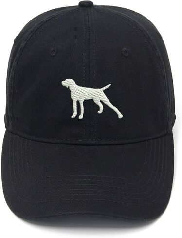 German Pointer Embroidered Mens Baseball Cap Cotton Washed Baseball Hat in Saudi Arabia