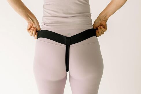 حمالة صدر كلاسيكية من myPelvicBra - أسود - XL in Kuwait