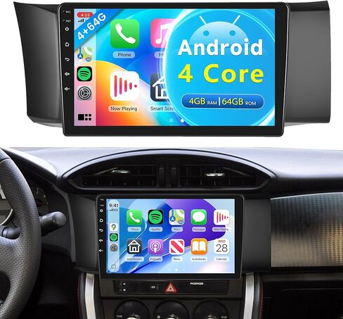 4G+64G لـ Toyota GT86 / Subaru BRZ 2012-2016 ، Rimoody Android 13 Car Stereo Radio Wireless Carplay Andorid Auto Auto 9 '' HD HD Link Link GPS GPS WIFI in Saudi Arabia