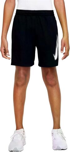 Nike Boy's Dri-Fit Graphic Training Shorts, Medium in Saudi Arabia