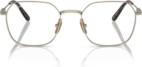 Ray-Ban Unisex Rx8794 Jim Titanium Square Prescription Eyewear Frames in Saudi Arabia