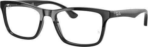 مجموعة النظارات Ray-Ban 5279: 5279 5279 2000 أسود مقاس 55 ملم ومجموعة تنظيف النظارات in Kuwait