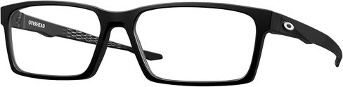 مجموعة نظارات أوكلي OX8060: OX 8060 OVERHEAD 806001 Overhead Satin Black ومجموعة ملحقات مقود أسود كبير in Kuwait