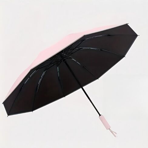 Reinforced Golf Umbrella - Reinforced Upgrade 12-Bone Golf Umbrella, Fully Automatic Windproof Business Umbrella, Sturdy Durable Sun-Resistant Folding Outdoor Umbrella, Mature Men's Father's Day Gift in Saudi Arabia