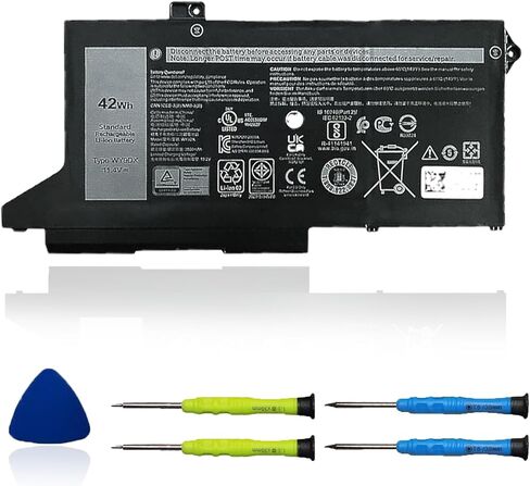 NF2MW Laptop Battery Replacement for Dell Latitude 7400 2-in-1 Latitude 9410 2-in-1 Series Notebook P110G P110G001 7146W 085XM8 08W3YY 0C76H7 C76H7 0G8F6M 7.6V 52Wh 6500mAh 4-Cell in Saudi Arabia