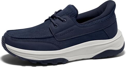 Mens Orthopedic Slip On Shoes with Arch Support Hands Free Loafers Casual Comfortable Walking Shoe in Saudi Arabia