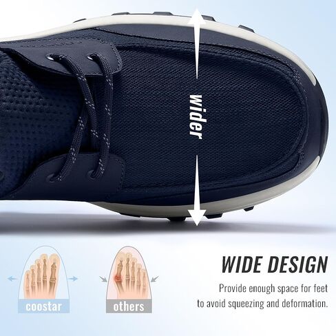 Mens Orthopedic Slip On Shoes with Arch Support Hands Free Loafers Casual Comfortable Walking Shoe in Saudi Arabia
