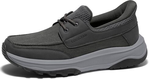 Mens Orthopedic Slip On Shoes with Arch Support Hands Free Loafers Casual Comfortable Walking Shoe in Saudi Arabia