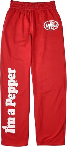 Bioworld Dr Pepper I'm a Pepper Logo Women's Maroon Joggers in Saudi Arabia
