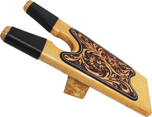 CHALLENGER Western Handcrafted Antique Floral Tooled Wooden Boot Jack 30Bootjack in Saudi Arabia