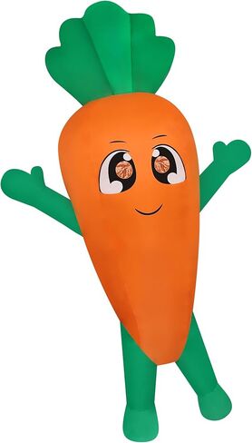 STEPINORLD Christmas Inflatable Green Santa Costume Blow Up Costume for Adult/Christmas Party/Parade (Green Santa) in Saudi Arabia