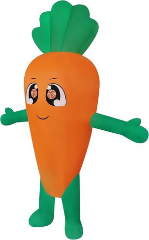STEPINORLD Christmas Inflatable Green Santa Costume Blow Up Costume for Adult/Christmas Party/Parade (Green Santa) in Saudi Arabia