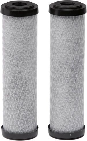 EcoPure EPW2F Premium Fact Universal Whole Home Filter (2 Pack), Dark Gray/Black in Kuwait