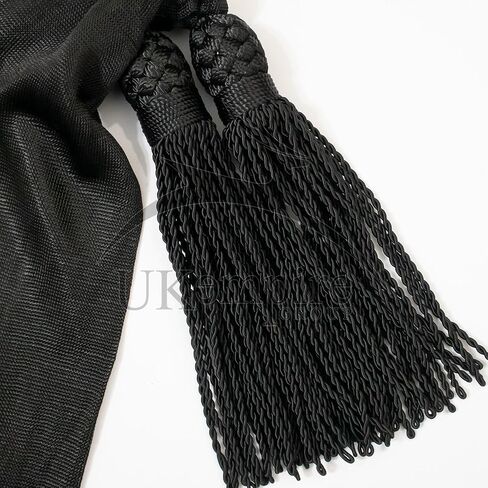 Civil War Officers Uniform Silk Waist Sash (Staff Black) Premium Quality – ACW Reenactments Products in Saudi Arabia