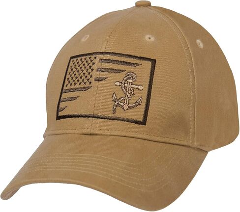 Rothco 10157: Us Navy Anchor/Flag Low Profile Cap in Saudi Arabia
