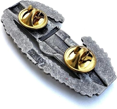 ARMY Combat Action Badge CAB Silver Oxidized Finish Regulation Size 2" Pin in Saudi Arabia