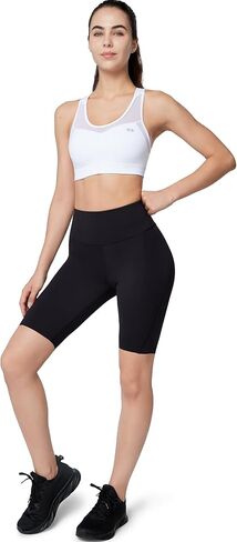 Yvette Plus Size Sports Bras for Women Comfortable Racerback Supporttive Sports Bra Medium Impact Wireless in Saudi Arabia