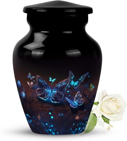 Black Eagle Fly Urns for Human Ashes Adult Male - Small Keepsake Urn for Human Ashes Adult Women - Funeral Mini Cremation Urns for Mom and Dad 3Inch in Saudi Arabia