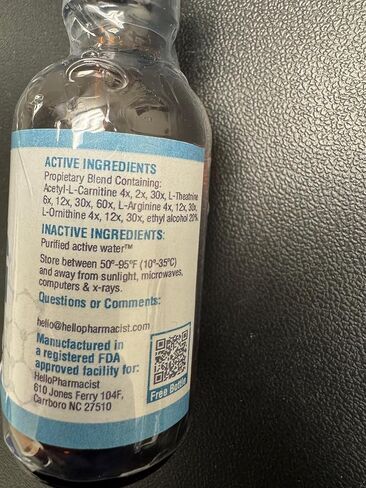 HelloPharmacist Original Metabolic Reset Homeopathic Diet Drops - Original Formula - 2 Ounce - 60mL in Saudi Arabia