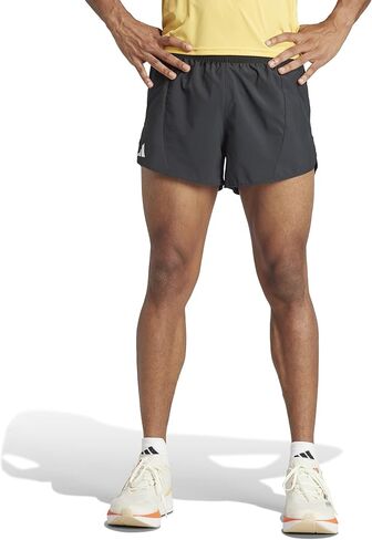 شورت الجري Adidas Adizero Essentials للرجال مقاس XL أسود in Kuwait
