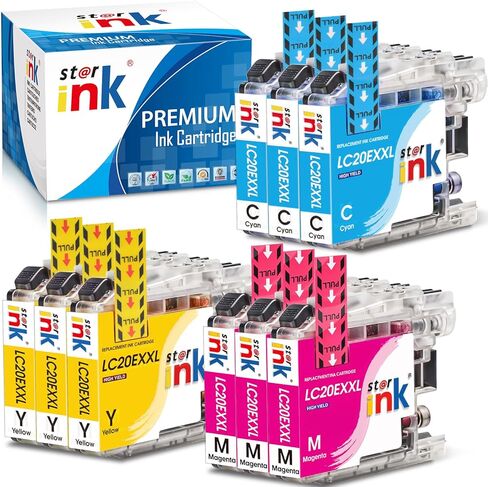 LC3011 LC3013 Black Ink Cartridges(4-Pack) Replacement for Brother lc3013bk LC3011bk Ink Cartridges Black Compatible with MFC-J497DW MFC-J895DW MFC-J491DW MFC-J690DW Printer in Saudi Arabia