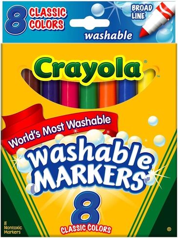 Washable Broad Point Markers (8/Set) [Set of 2] in Saudi Arabia